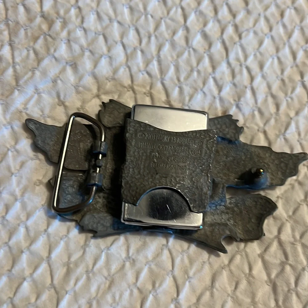 Lucky 13 Belt Buckle - Picture 2 of 5